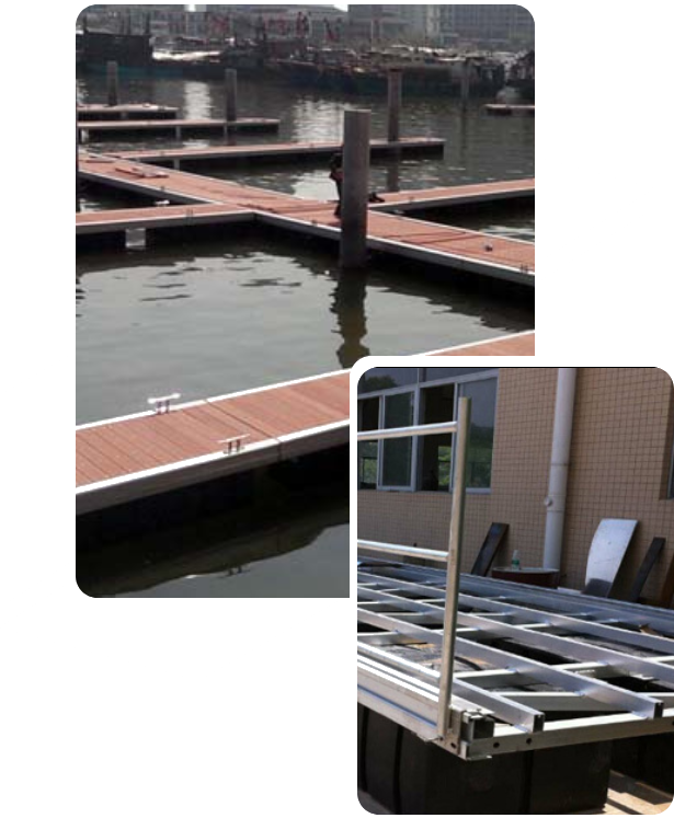 Floating Aluminum Pier
