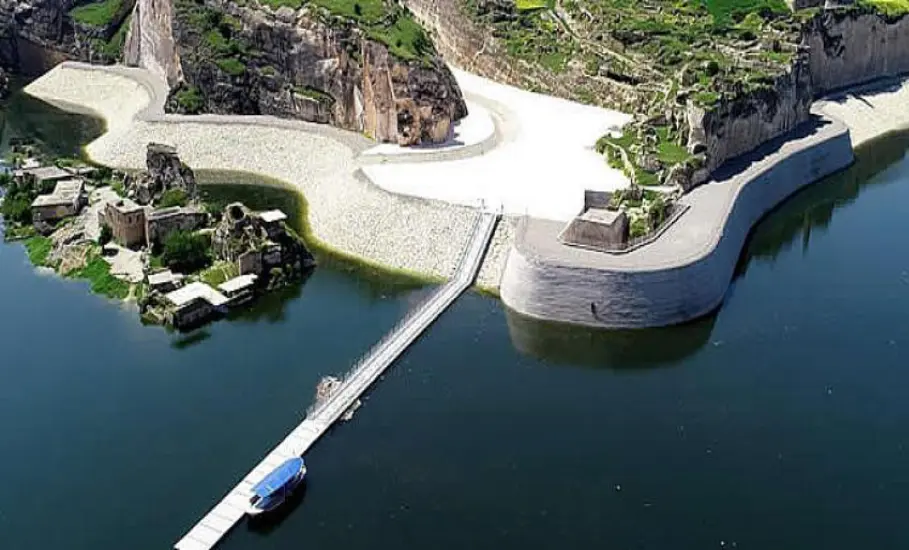 Hasankeyf Port 3 Pieces 115 Meters Floating Pier