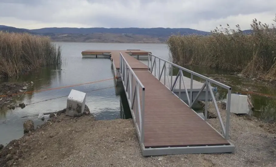 Yeniçağa Lake Floating Observation Deck