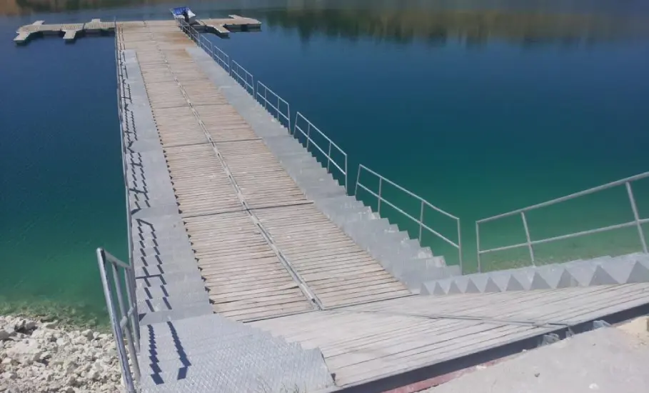 Keban Dam Lake 60 Meters Floating Pier