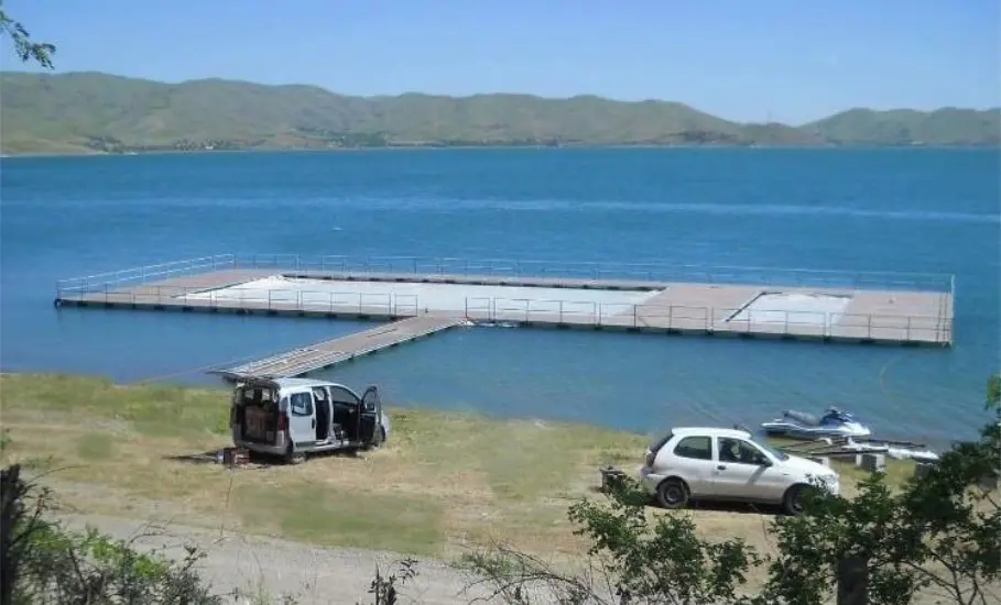 Keban Dam Lake 60 Meters Floating Pier